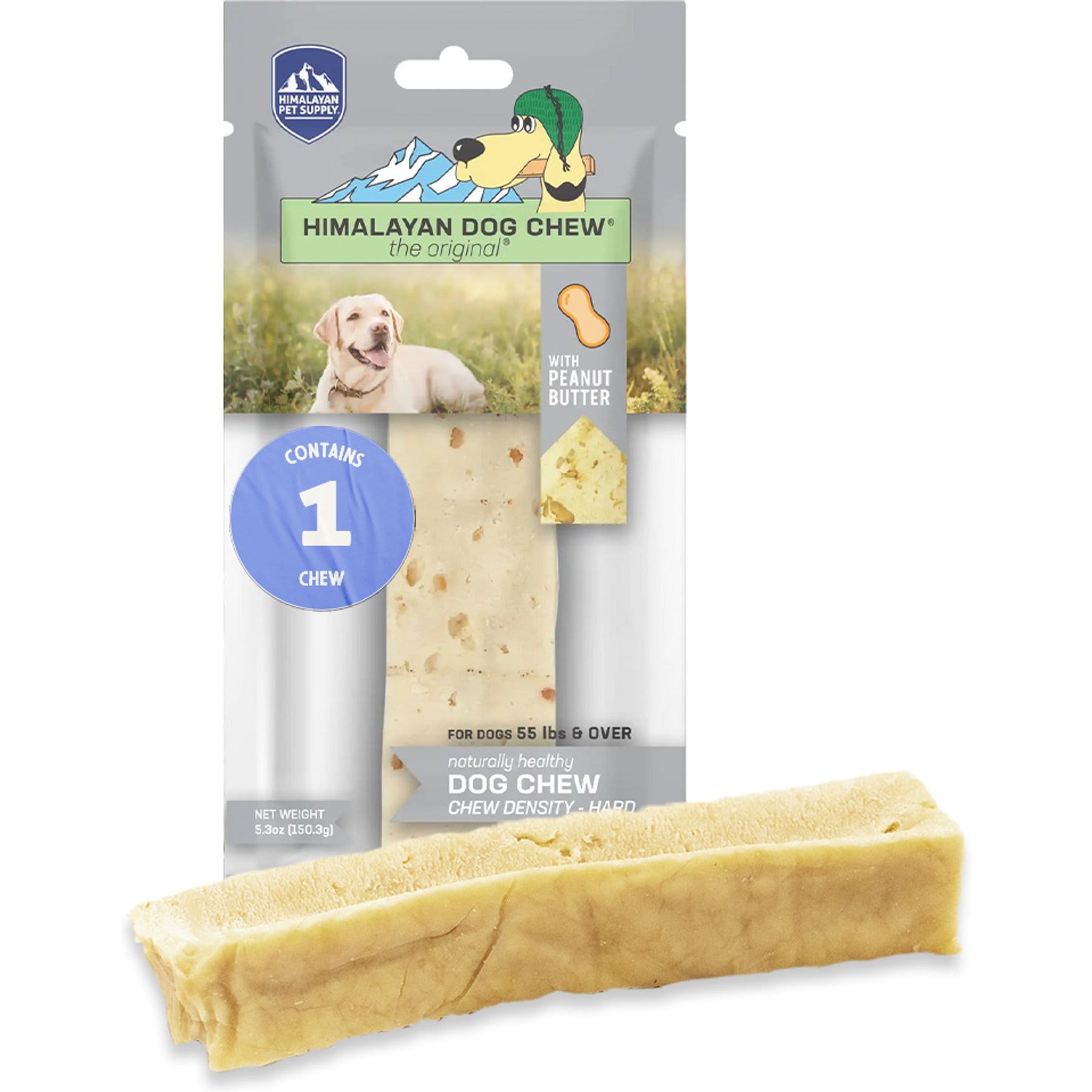 Himalayan Dog Chew Peanut Butter Dog Treat, X-Large