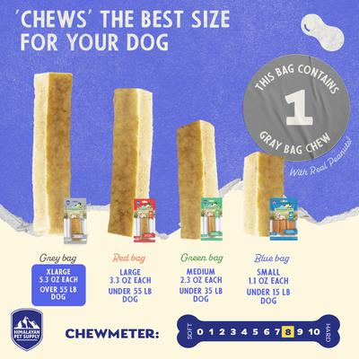 Show full view: Himalayan Pet Supply Peanut Butter Dog Treat, X-Large slide 4 of 9