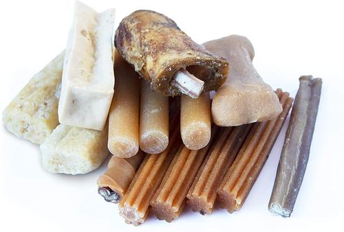 Show full view: Himalayan Pet Supply Say Cheese Variety Pack Dog Treats, 32-oz tub slide 5 of 7