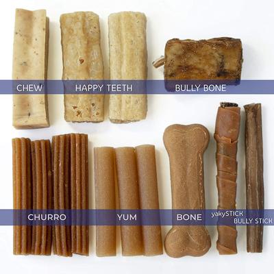 Show full view: Himalayan Pet Supply Say Cheese Variety Pack Dog Treats, 32-oz tub slide 6 of 7