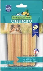 Himalayan Pet Supply yakyCHURRO Cheese Dog Treats, 4 count