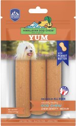 Himalayan Pet Supply yakyYUM Peanut Butter Flavor Dog Treats, 3 count