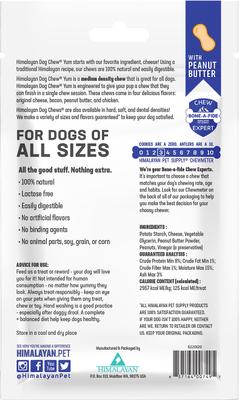 Show full view: Himalayan Pet Supply yakyYUM Peanut Butter Flavor Dog Treats, 3 count slide 3 of 9