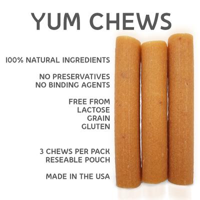 Show full view: Himalayan Pet Supply yakyYUM Peanut Butter Flavor Dog Treats, 3 count slide 5 of 9