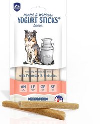 Himalayan Pet Supply Yogurt Sticks Bacon Flavor Dog Treats, 4.8-oz bag