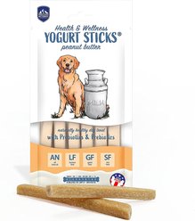Himalayan Pet Supply Yogurt Sticks Peanut Butter Flavor Dog Treats, 4.8-oz bag