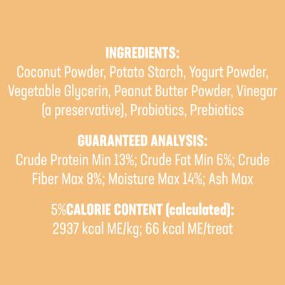 Show full view: Himalayan Pet Supply Yogurt Sticks Peanut Butter Flavor Dog Treats, 4.8-oz bag slide 7 of 9