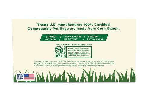 Show full view: Hippo Sak Compostable Pet Poop Bags, 150 count slide 2 of 5