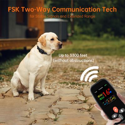 Show full view: Hoistspark 4 in 1 Waterproof Dog Training Collar, Medium, Black slide 6 of 10