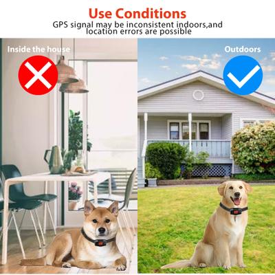 Show full view: Hoistspark F800 GPS Wireless Outdoor Electric Dog GPS & Activity Tracker, Black slide 5 of 12