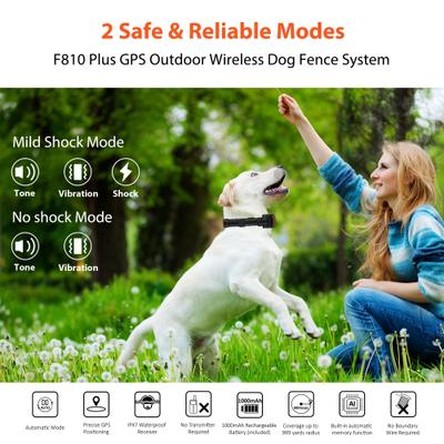 Show full view: Hoistspark GPS Wireless Fence System Dog Tracker, Black, Medium slide 2 of 11