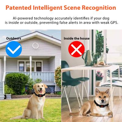 Show full view: Hoistspark GPS Wireless Fence System Dog Tracker, Black, Medium slide 7 of 11