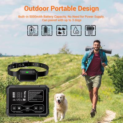 Show full view: Hoistspark Last Technology Radar Signal Wireless Electronic Fence F900 Indoor & Outdoor Dog Training Collar, Medium, Black, 1 count slide 6 of 10