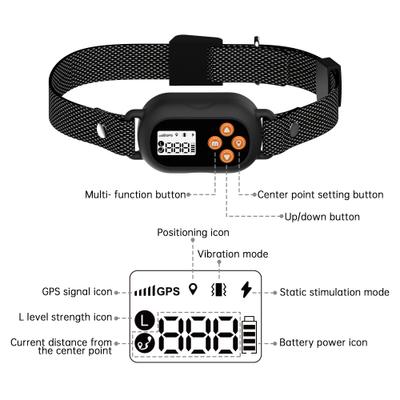 Show full view: Hoistspark Smart Wireless Electric Fence GPS Dog Collar Fence System, Medium, Black slide 9 of 11