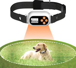 Hoistspark Smart Wireless Electric Fence GPS Dog Collar Fence System, Medium, White