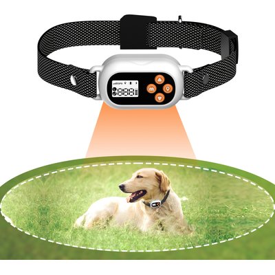 Hoistspark Hoistspark Smart Wireless Electric Fence GPS Dog Collar Fence System, Medium, White