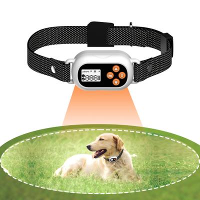 Show full view: Hoistspark Smart Wireless Electric Fence GPS Dog Collar Fence System, Medium, White slide 1 of 11