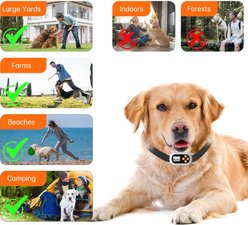 Hoistspark Smart Wireless Electric Fence GPS Dog Collar Fence System, Medium, White slide 2 of 9