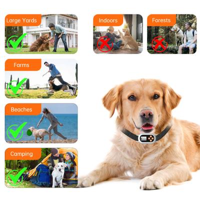 Show full view: Hoistspark Smart Wireless Electric Fence GPS Dog Collar Fence System, Medium, White slide 8 of 11