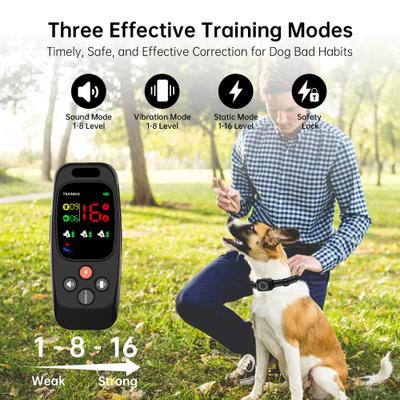 Show full view: Hoistspark T800 Waterproof Dog Training Collar, Medium, Black slide 3 of 11