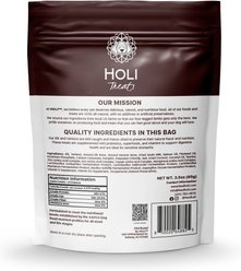 HOLI All Natural & Wild Caught Elk & Venison Meat Dog Freeze-Dried Treat, 3-oz bag slide 2 of 5