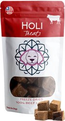 HOLI Beef Liver Grain-Free Freeze-Dried Dog Treats, 2-oz bag