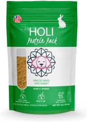 HOLI Rabbit Protein Pack Grain-Free Freeze-Dried Dog Food Topper, 3.5-oz bag slide 2 of 7