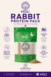 HOLI Rabbit Protein Pack Grain-Free Freeze-Dried Dog Food Topper, 3.5-oz bag slide 2 of 7