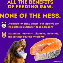 HOLI Topper Variety Pack Beef Liver, Wild Caught Salmon, Chicken Breast Dog & Cat Food topping, 5.25-oz bag slide 2 of 6