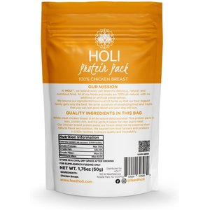HOLI Topper Variety Pack Beef Liver, Wild Caught Salmon, Chicken Breast Dog & Cat Food topping, 5.25-oz bag
