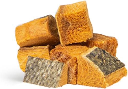 Show full view: HOLI Wild Caught Salmon Grain-Free Freeze-Dried Dog Treats, 3-oz bag slide 5 of 9