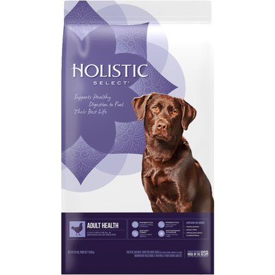 Holistic Select Holistic Select Adult Health Chicken & Rice Dry Dog Food, 30-lb bag