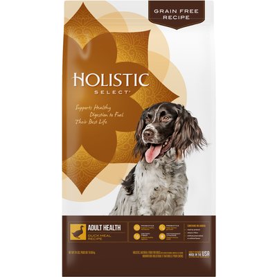 Holistic Select Holistic Select Adult Health Duck Meal Recipe Grain-Free Dry Dog Food, 24-lb bag