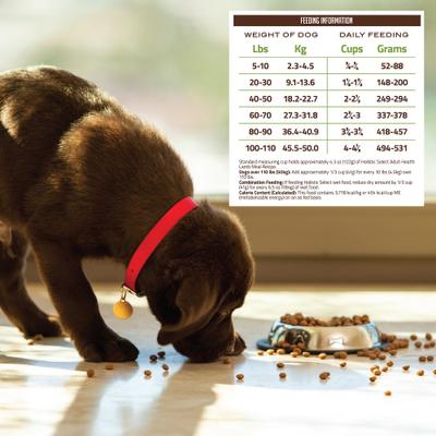 Show full view: Holistic Select Adult Health Lamb Meal Recipe Dry Dog Food, 30-lb bag slide 7 of 13