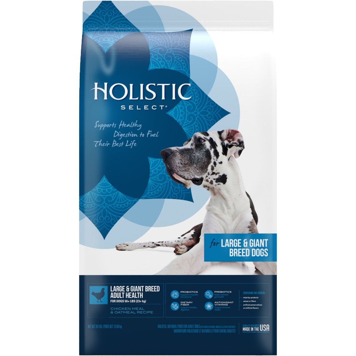 Holistic Select Large Breed Health Chicken Dry Dog Food, 30-lb bag
