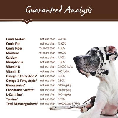 Show full view: Holistic Select Large & Giant Breed Adult Health Chicken Meal & Oatmeal Recipe Dry Dog Food, 30-lb bag slide 6 of 13