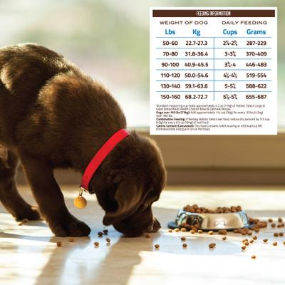 Show full view: Holistic Select Large & Giant Breed Adult Health Chicken Meal & Oatmeal Recipe Dry Dog Food, 30-lb bag slide 7 of 13