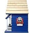 Show in main carousel: Home Bazaar Bow Wow Birdhouse, Navy slide 5 of 8