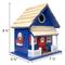 Show in main carousel: Home Bazaar Bow Wow Birdhouse, Navy slide 6 of 8