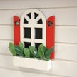 Show in main carousel: Home Bazaar Bow Wow Birdhouse, Red/White slide 8 of 9