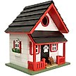 Show in main carousel: Home Bazaar Bow Wow Birdhouse, Red/White slide 3 of 9
