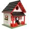 Show in main carousel: Home Bazaar Bow Wow Birdhouse, Red/White slide 3 of 9