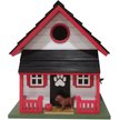 Show in main carousel: Home Bazaar Bow Wow Birdhouse, Red/White slide 2 of 9