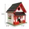 Show in main carousel: Home Bazaar Bow Wow Birdhouse, Red/White slide 5 of 9