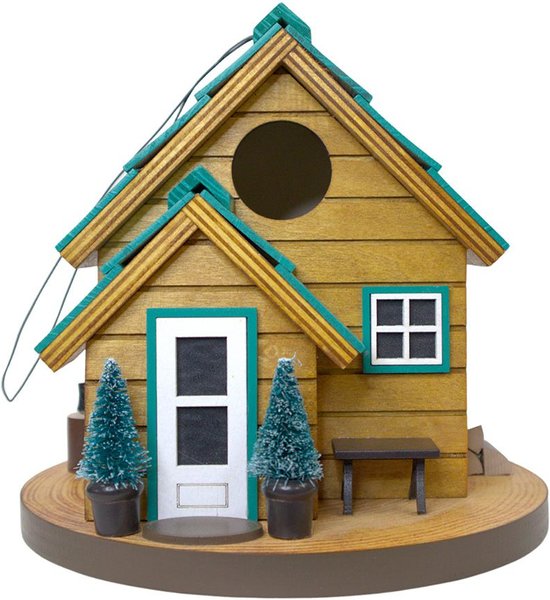 Show full view: Home Bazaar Cedar Point Cottage Birdhouse slide 3 of 7