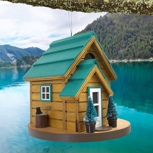 Show full view: Home Bazaar Cedar Point Cottage Birdhouse slide 7 of 7