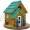 Show in main carousel: Home Bazaar Cedar Point Cottage Birdhouse slide 2 of 7