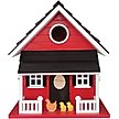 Show in main carousel: Home Bazaar Hen House Birdhouse, Red slide 2 of 8
