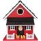 Show in main carousel: Home Bazaar Hen House Birdhouse, Red slide 2 of 8