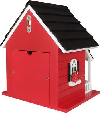 Show full view: Home Bazaar Hen House Birdhouse, Red slide 4 of 8
